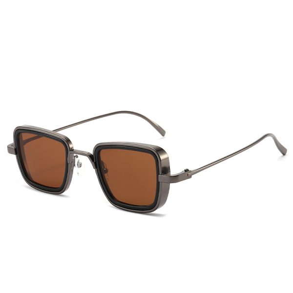 Steampunk sunglasses men's square sunglasses fashionable sunglasses - Image 12