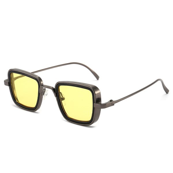 Steampunk sunglasses men's square sunglasses fashionable sunglasses - Image 5