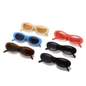 Oval sunglasses glasses fashion sunglasses