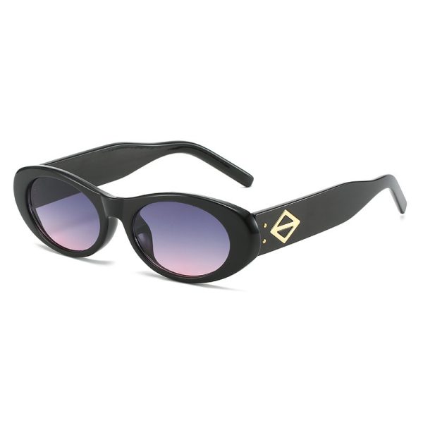 Oval sunglasses glasses fashion sunglasses - Image 7