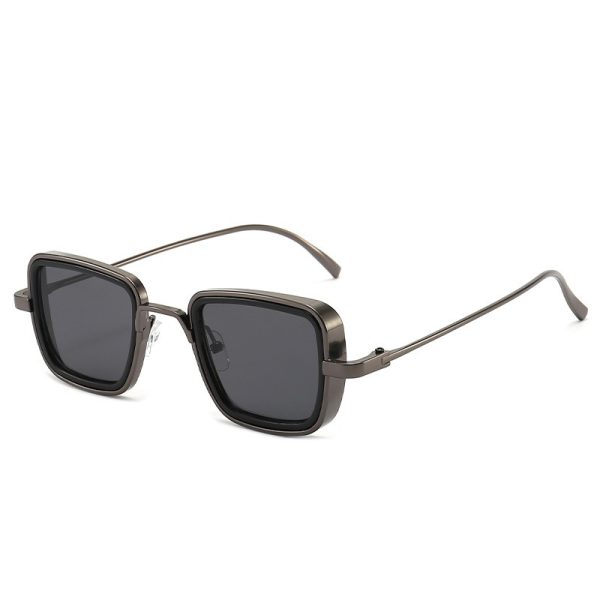 Steampunk sunglasses men's square sunglasses fashionable sunglasses - Image 4