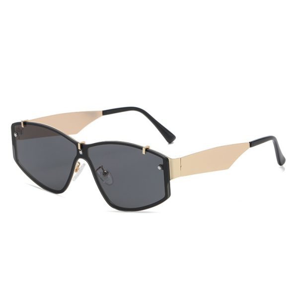 Personality rimless sunglasses men's fashion fashion sunglasses catwalk sunglasses - Image 6